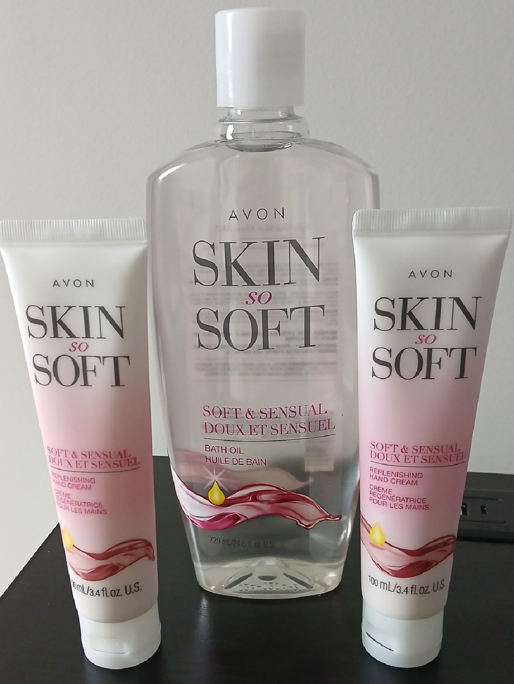 💕 Skin So Soft Jumbo Size Bath Oil & Hand Creams Soft & Sensual
